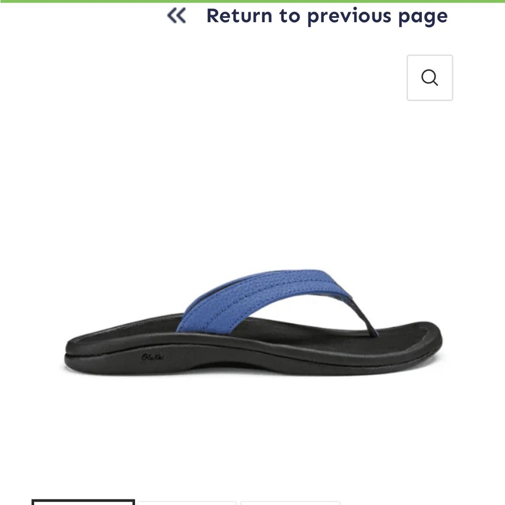 The OluKai Women's Ohana sandal size 9